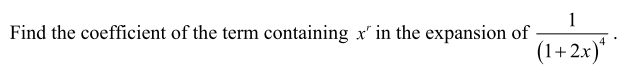 binomial series