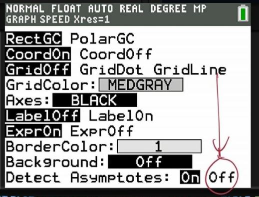 detect asymptotoes 2