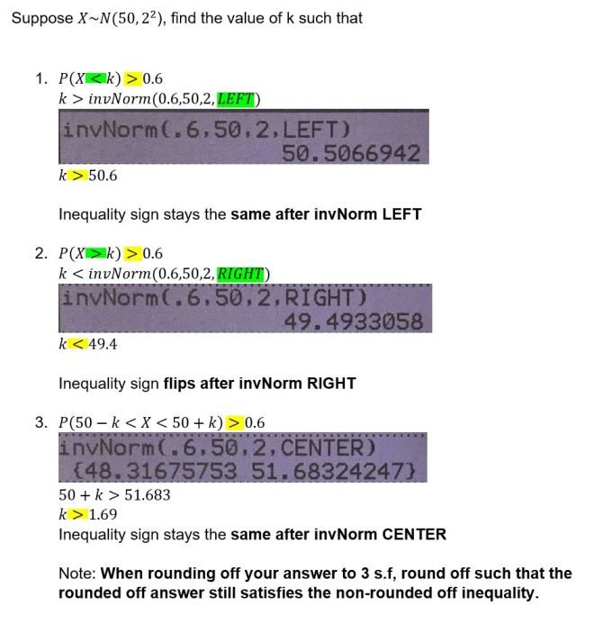InvNorm with inequality
